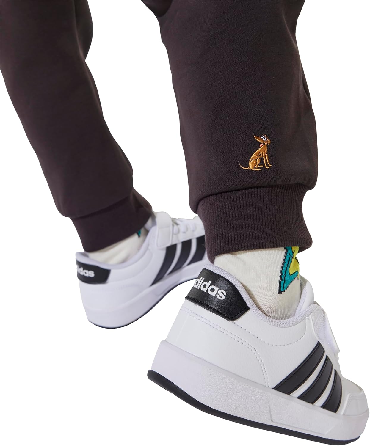 adidas Unisex-Kids The Simpsons Pants, Night Brown, X-Small - Image 6