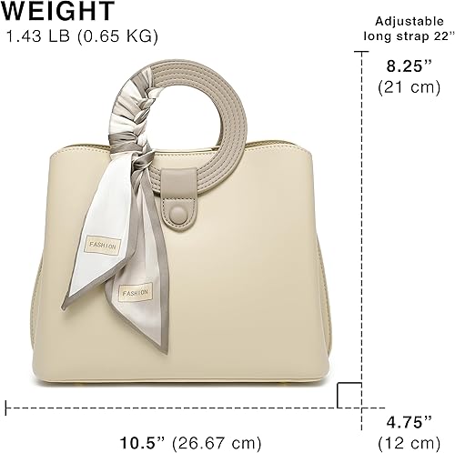 Miniatura 2 de SCARLETON H1048 - Bolsos para mujer monederos para mujer bolso con lazo bolso para mujer bolso para mujer 12x10x5 Negro, Marrón, gris, Azul marino,