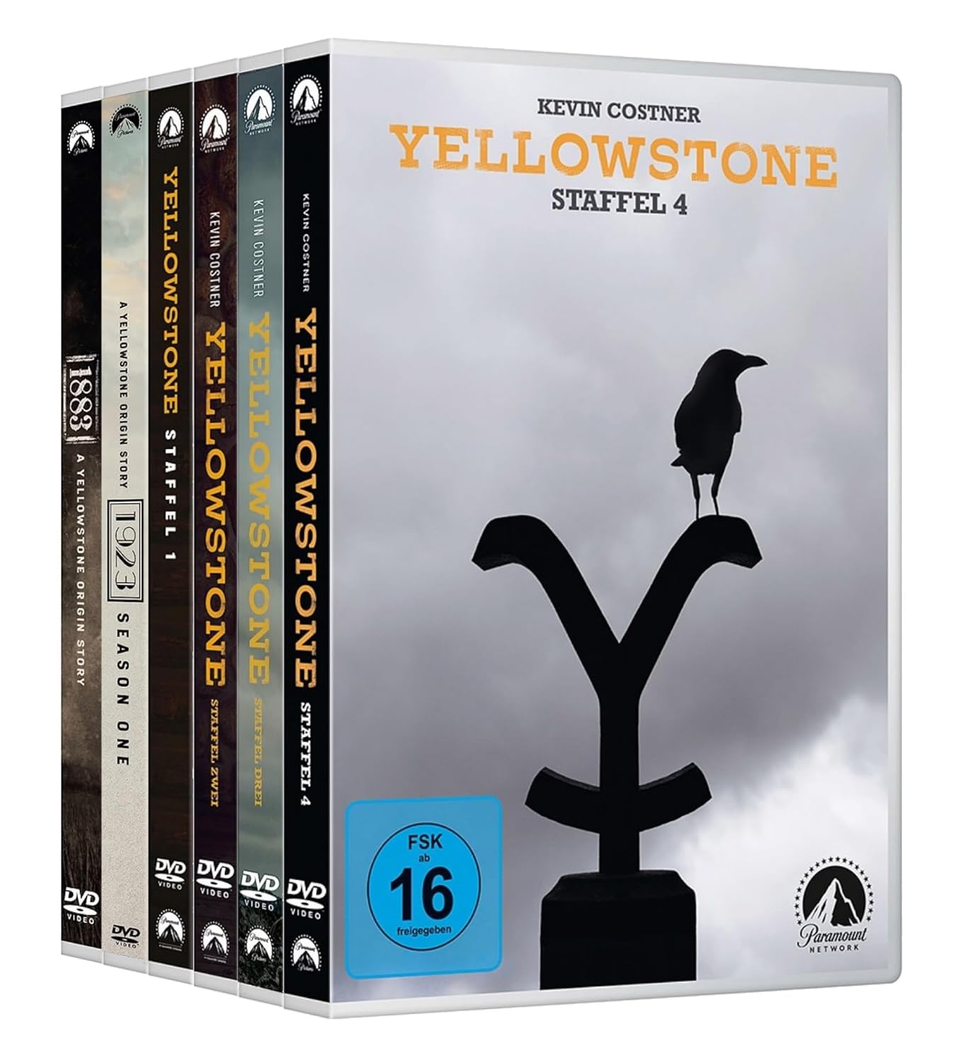 1883 + 1923 (Staffel 1) A Yellowstone Origin Story & Yellowstone Staffel 14 / DVDSet (24