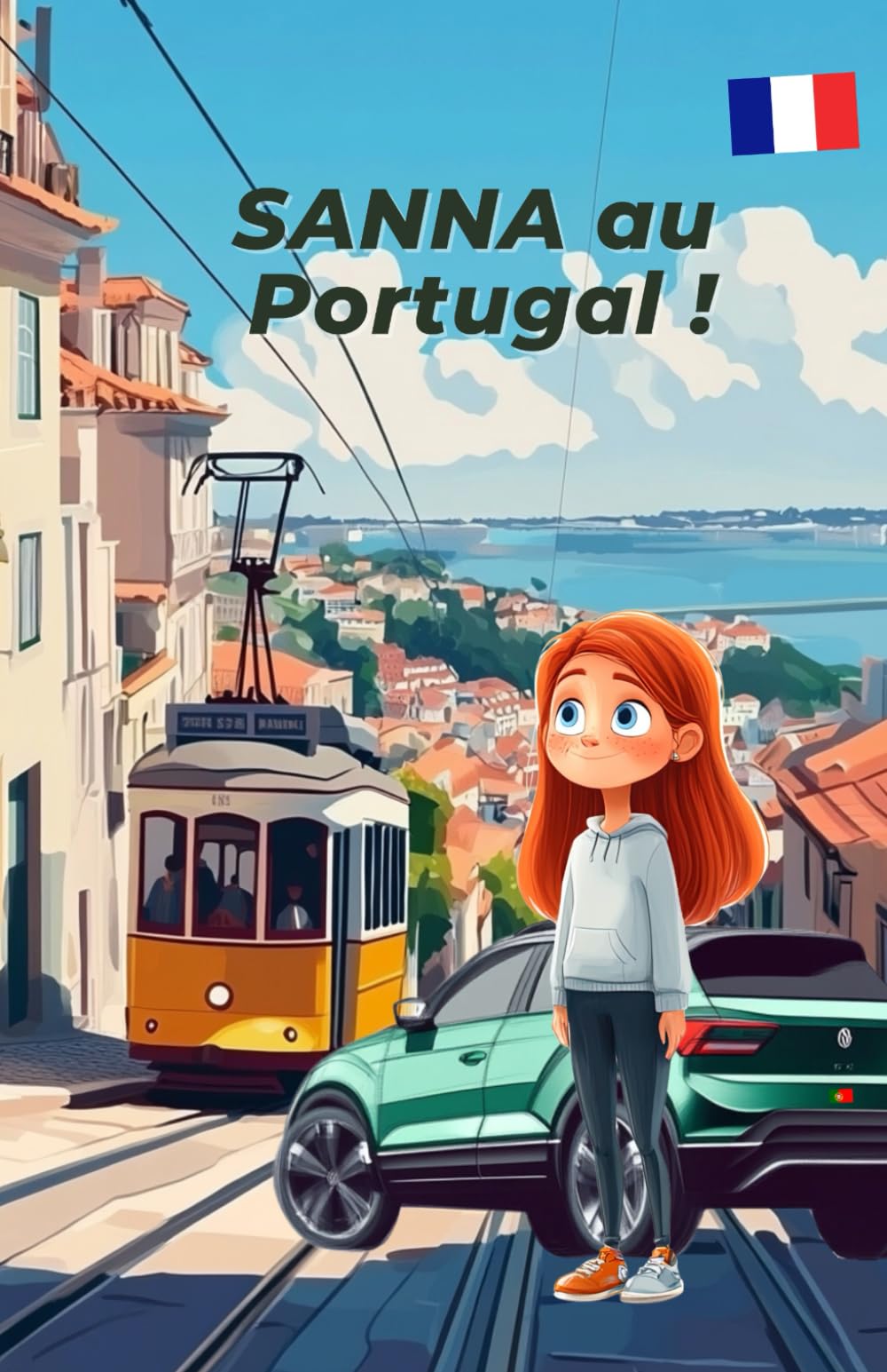 SANNA au Portugal !: Livre de coloriage et d'apprentissage pour les enfants à partir de 8 ans