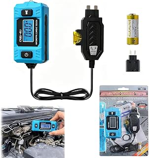 Automotive Circuit Fault Probe Tester, Automotive Current Draw Tester Max 48V, 0.01A~19.99A Car Auto Circuit Fault Probe Tool