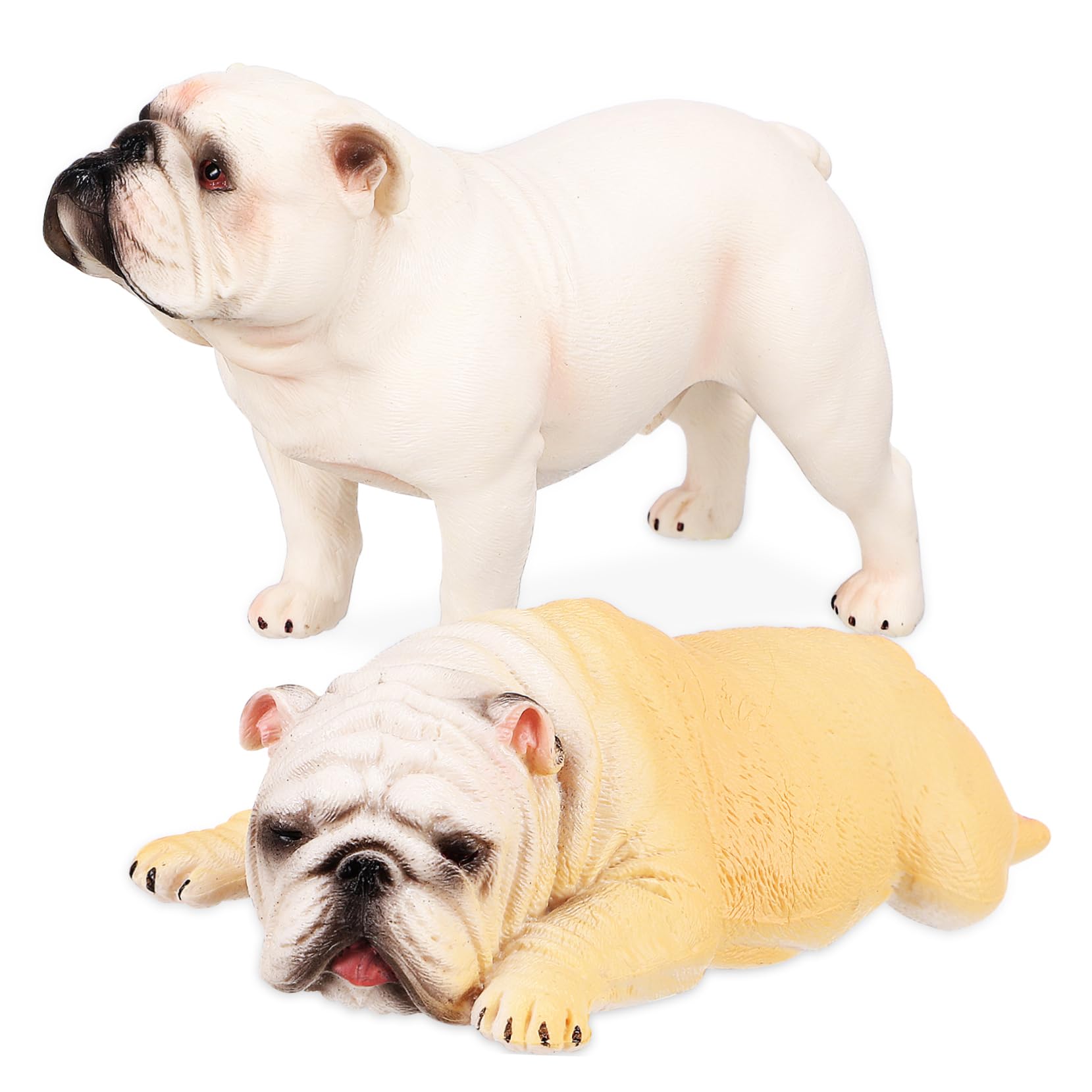 ★樹脂製 ブルドッグ 犬 イヌ リアル フィギュア オブジェ 置物 Amazon.co.jp: 1/6 サイズ フレンチ·ブルドッグ 可愛い 犬 動物 リアル