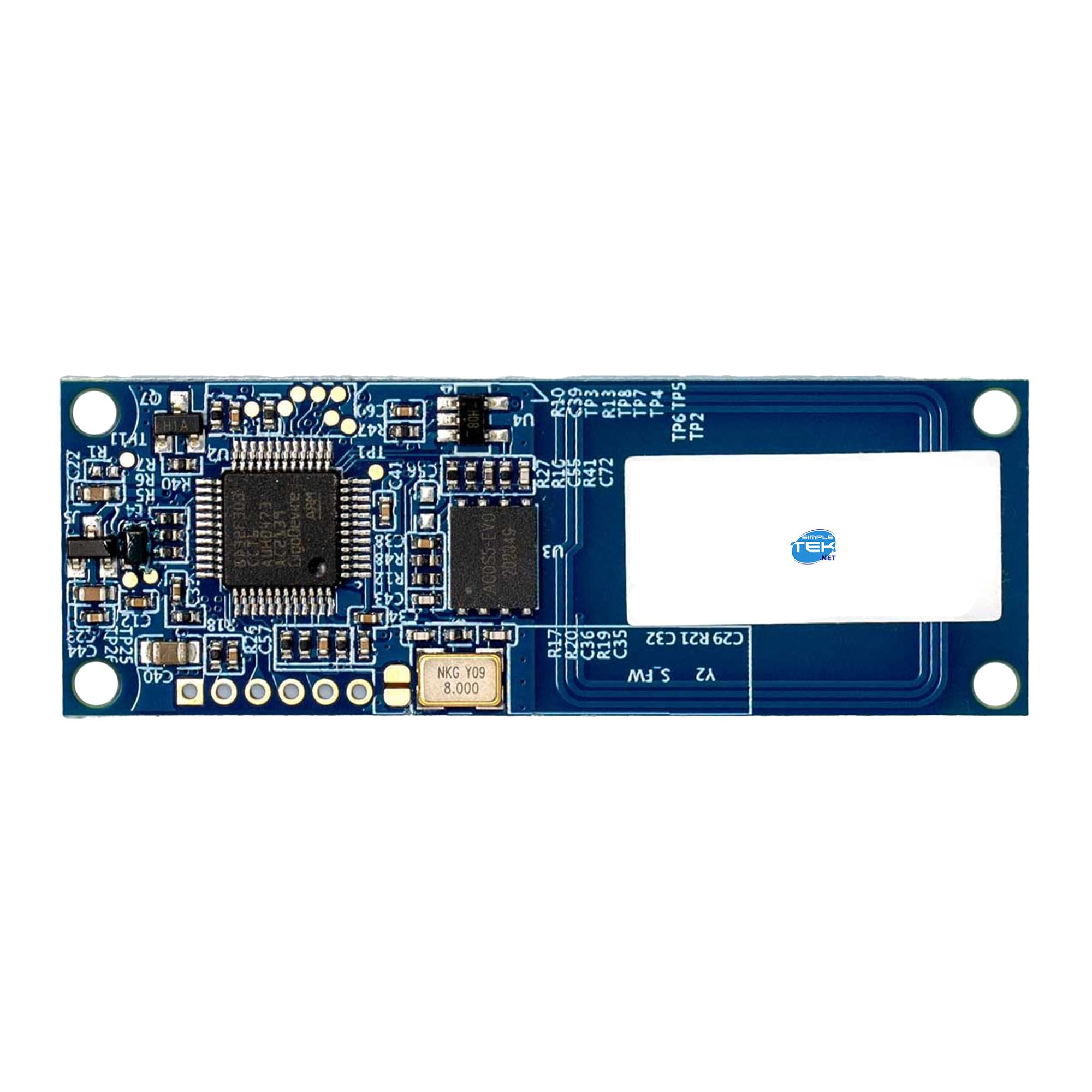 SIMPLETEK – Módulo Lector Smart Card NFC Usb Contactless Mini Embedded | ISO 14443, MIFARE, ISO 18092 NFC, ISO 15693 cards, Apple VAS protocol, Apple ECP 2.0 Access Control, Google Smart Tap, R/W
