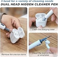 Vista 137 de Funda para AirPods Pro con kit de limpieza, funda de silicona suave para Apple AirPod Pro de 1ª/2ª generación, accesorios de funda AirPods Pro/Pro 2