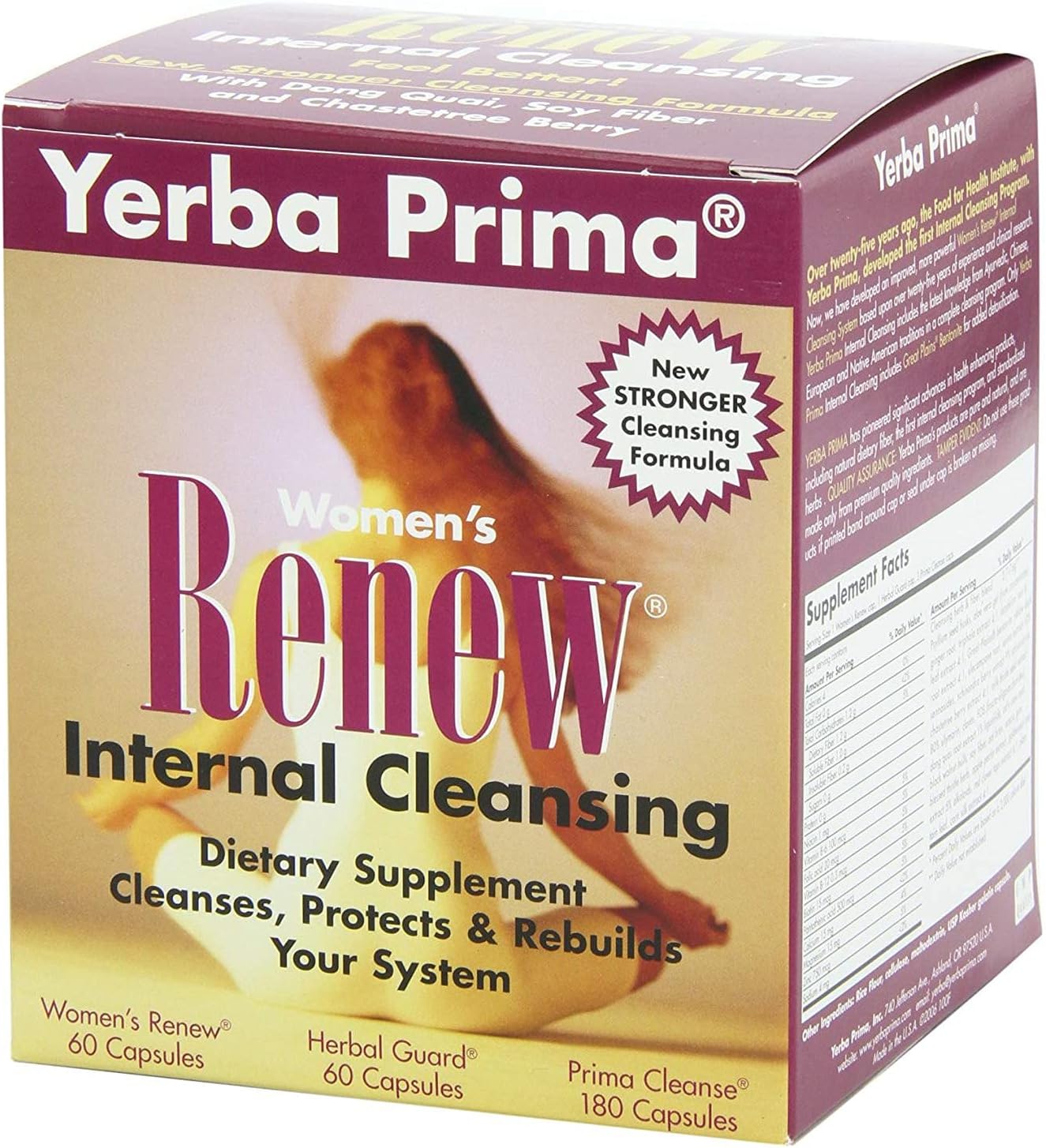 Yerba Prima Women's Renew Internal Cleansing (3 Part Program)