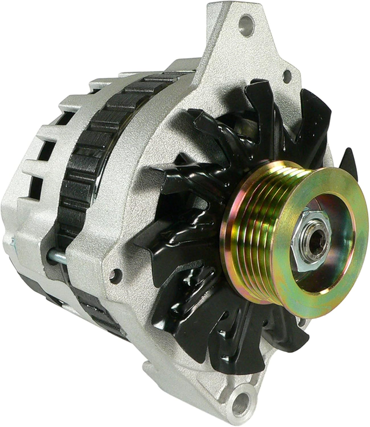 DB Electrical 400-12458 12V 105A Alternator Compatible With/Replacement For Buick Skylark 1987-1988, Somerset 1987, Chevrolet Corvette 1987-1991 321-306, 321-388, 321-465, 334-2368, Clockwise