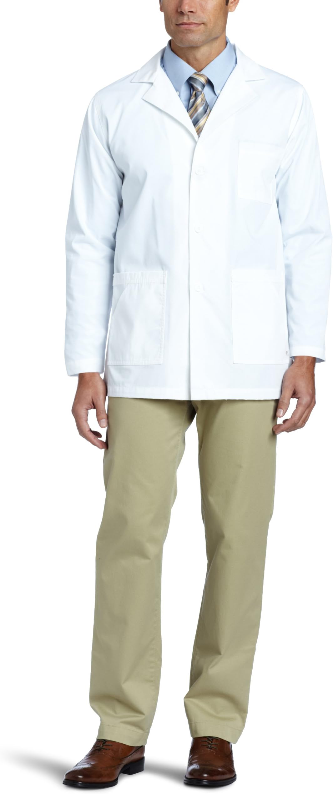 Carhartt Men's 5 Pocket Poplin Lab Coat