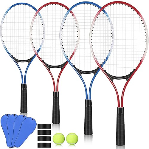 Motionchic 4 Pcs Tennis Rackets