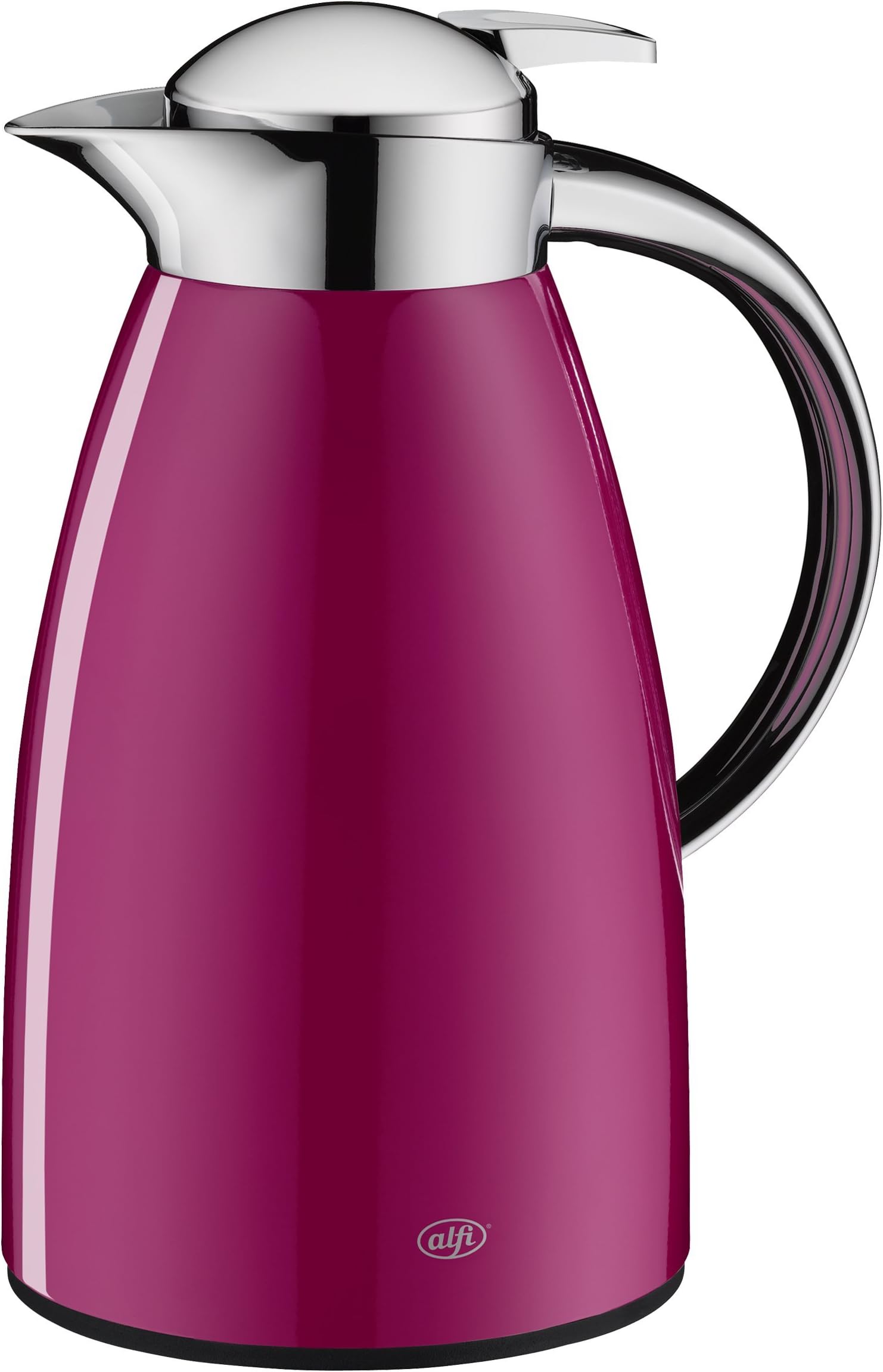 alfi Insulated jug, Stainless steel, Raspberry, 1 Litre