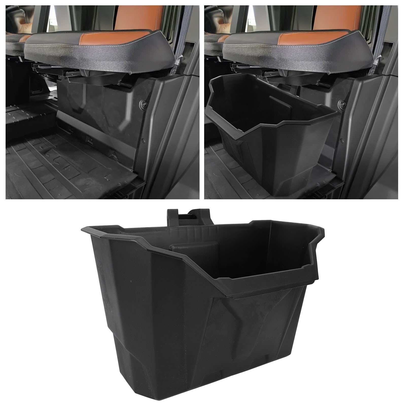 Fabater 4 Gal/15L Treiber Untersessen Speicherbehälter Kompatibel mit/Verteidiger MAX, UTV Unter Sitzlagerbox für HD5 HD7 HD8 HD9 HD10 2016 Bis 2025, 715003399