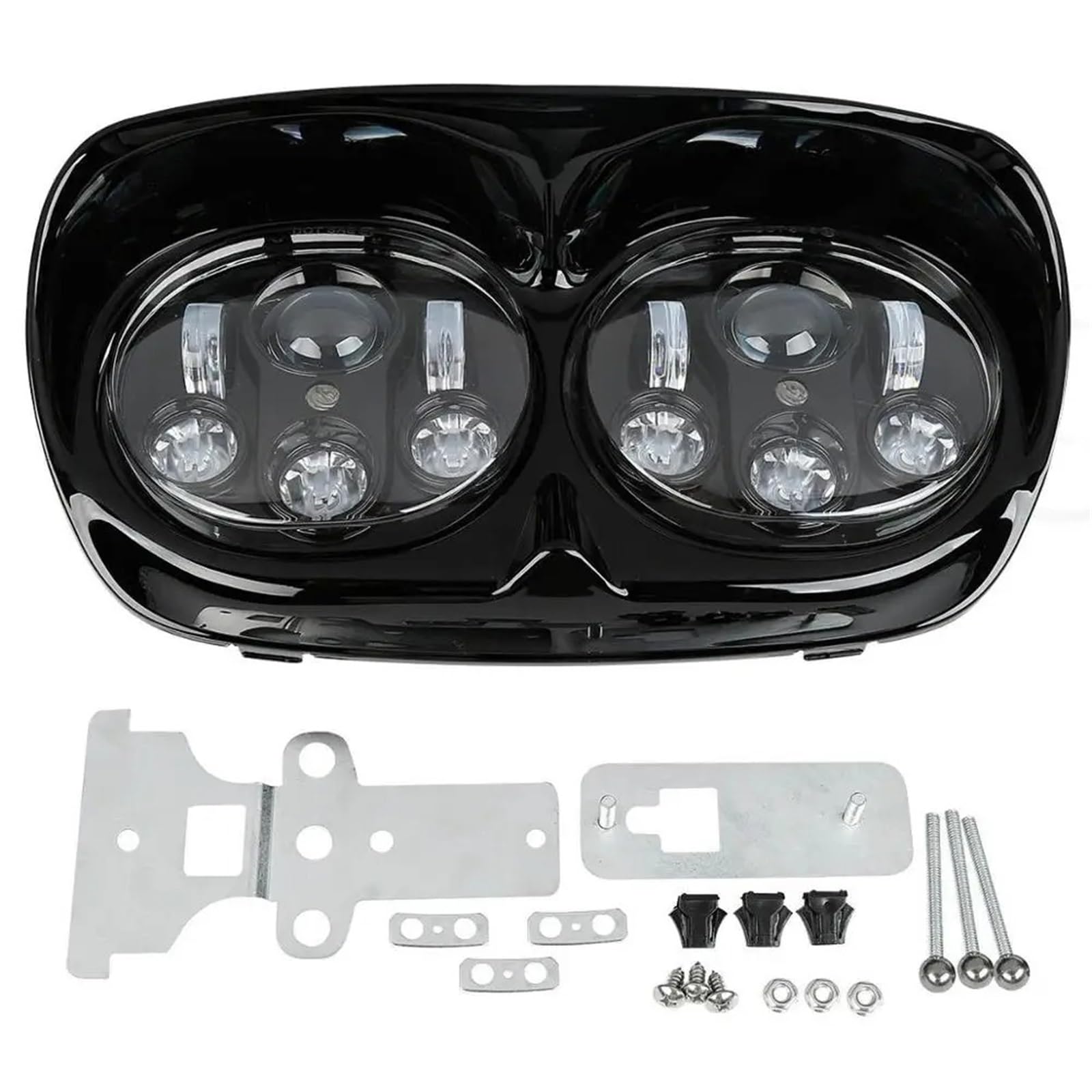Conjunto Faro Delantero Motocicleta Para Road Para Glide Para FLTR 1998-2013 Faro Delantero LED Doble De 5,75" Para Motocicleta