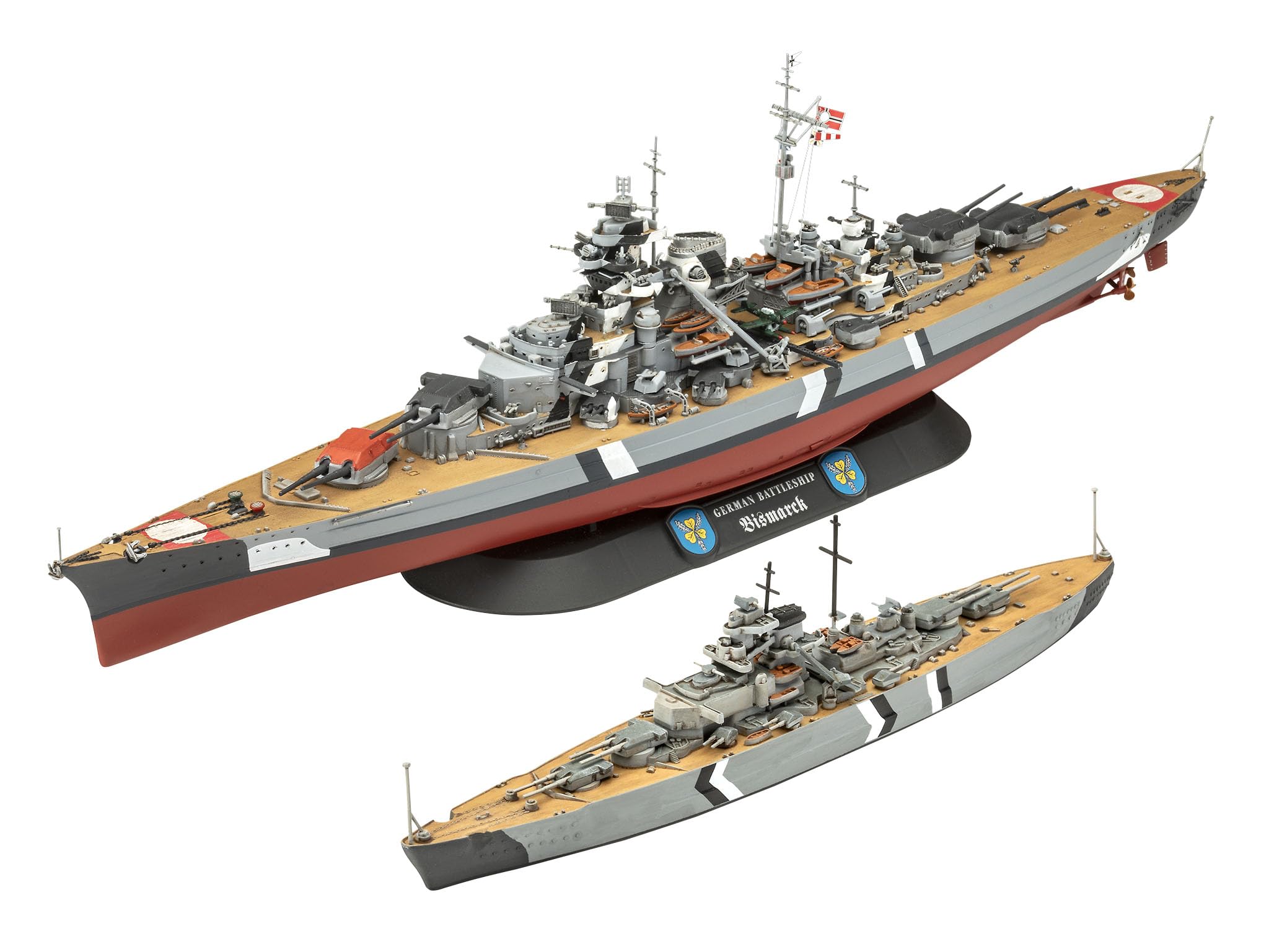 きゅうさま専用　戦艦ビスマルク　模型　No.1 Amazon | Revell ギフトセット 05637 伝説のビスマルク (1:700 & 1