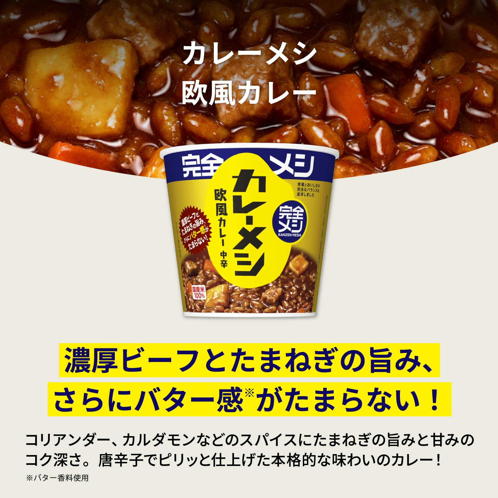 Amazon | 【完全メシ】日清食品 お試し5食セット カレーメシ欧風カレー