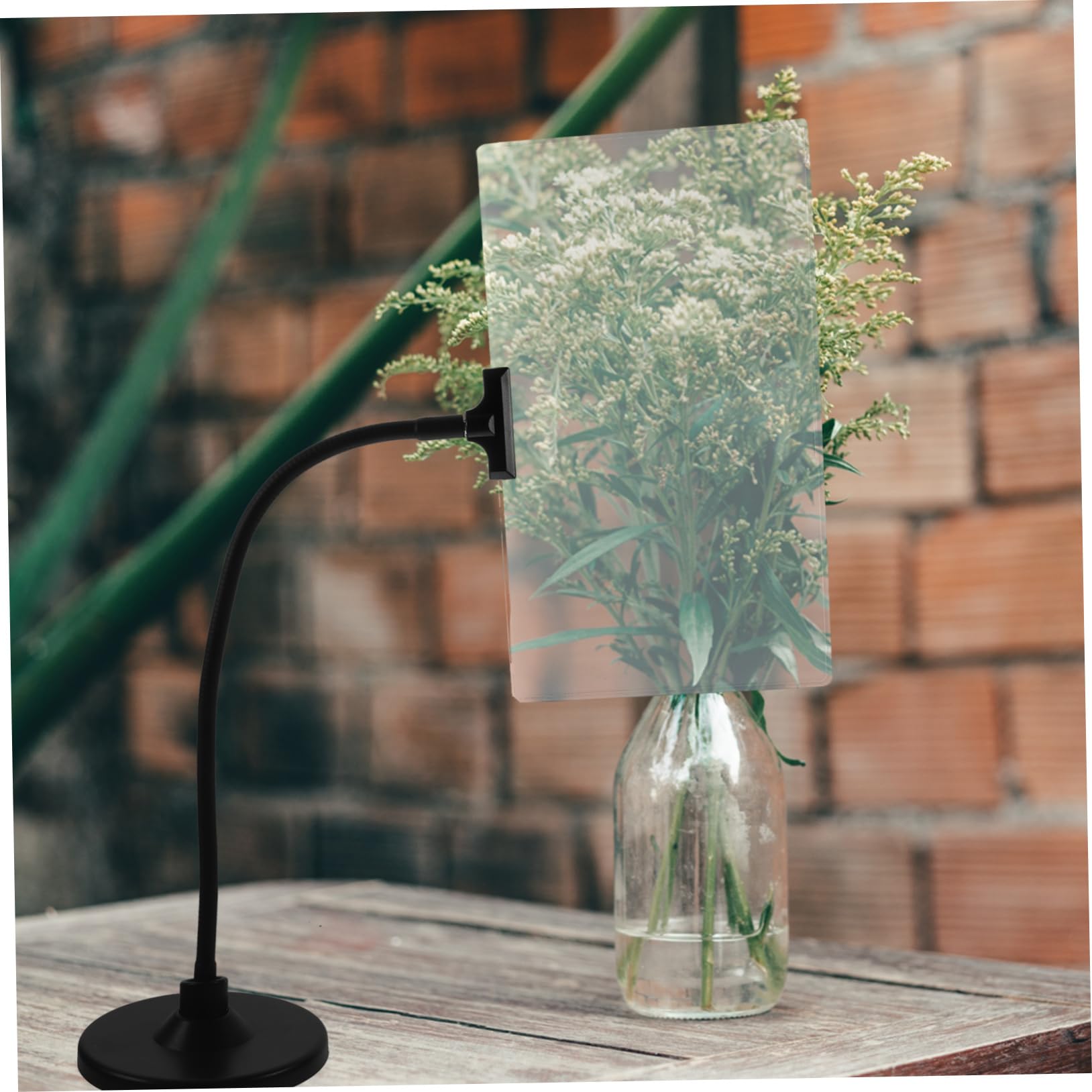 SHERCHPRY Hands Magnifying Glass Stand Flexible Desktop Magnifier with Detachable Tube for Reading Sewing and Maintenance for Close Work and Detailed Tasks