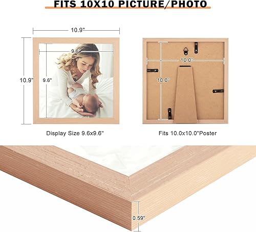 Vista 497 de Marco gris rústico de 18 x 24 pulgadas, marco para póster de 18 x 24 pulgadas, color gris envejecido, grande, retro, natural, 24 x 18 pulgadas