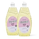 Amazon Brand – Presto! Dish Soap, Lavender Scent, 30 fl oz, Pack of 2