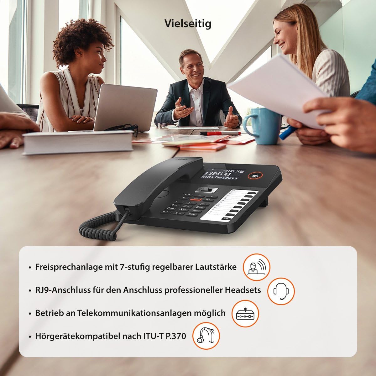 Gigaset DESK 800A BLACK (S30350-H225-C101)