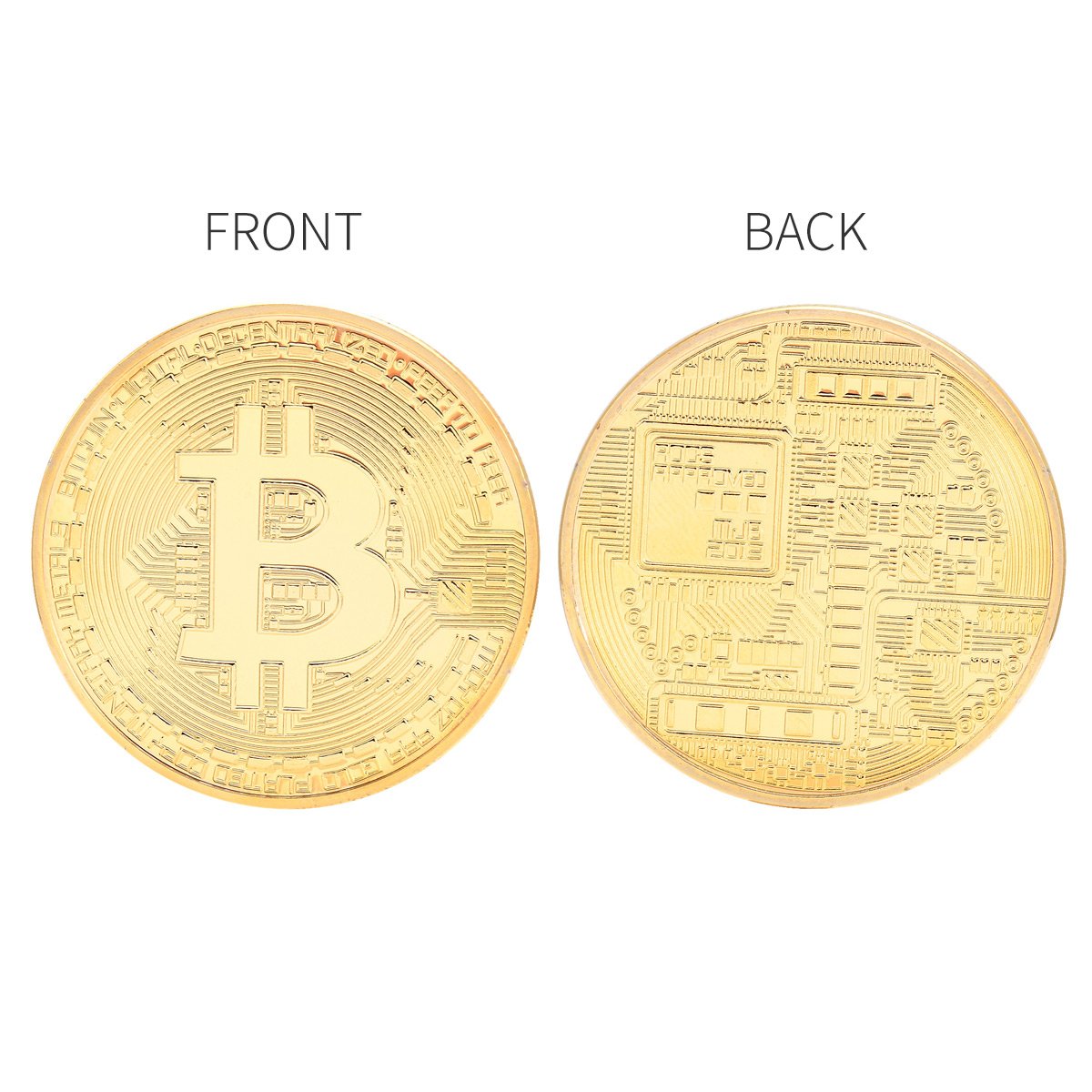 Amazon | ビットコイン BitCoin 仮想通貨 コイングッズギフト ヨッロパ アメリカ コイン 記念硬貨 全３色 通販