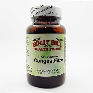 Holly Hill Health Foods, CongestEeze, 60 Liquid Vegetarian Capsules