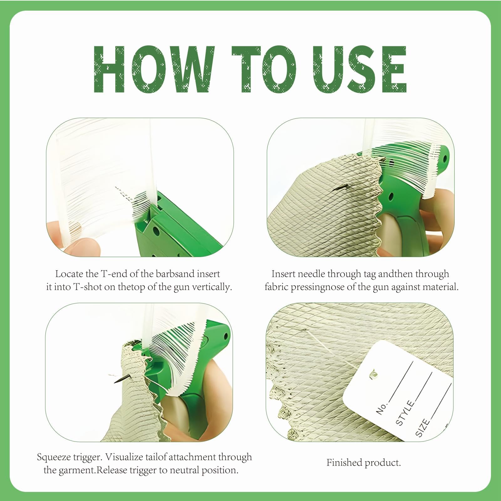 ESTINK étiqueteuse D'étiquettes De Prix Étiqueteuse De Vêtements Attacheur De Vêtements