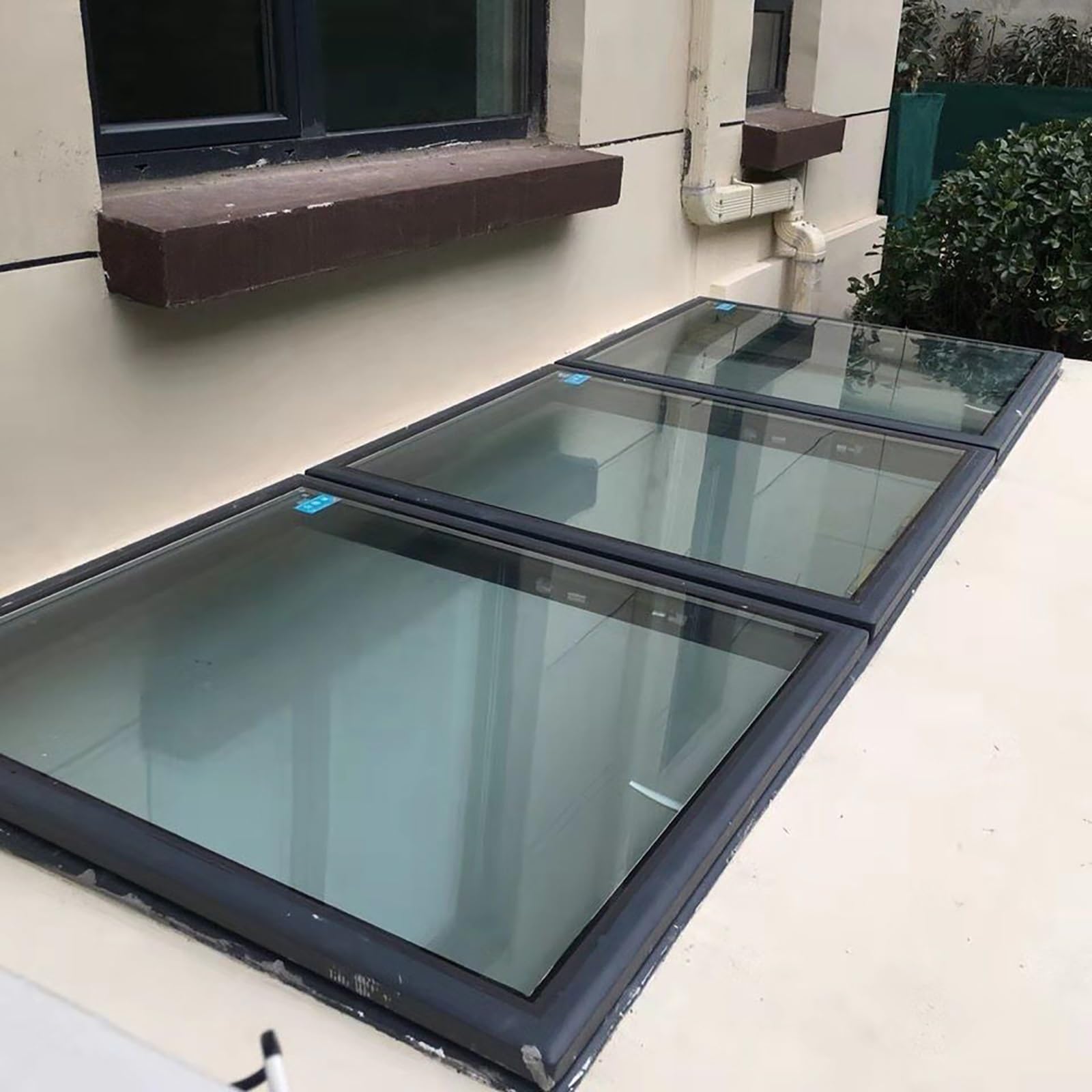 Villa Loft Panel luku dostępowego do świetlika, duży 76 cm dł. x 91 cm szer. pokrywa dachowa i osłona okna do pomieszczeń słonecznych, piwnic i fabryk, odporna na warunki atmosferyczne konstrukcja (96