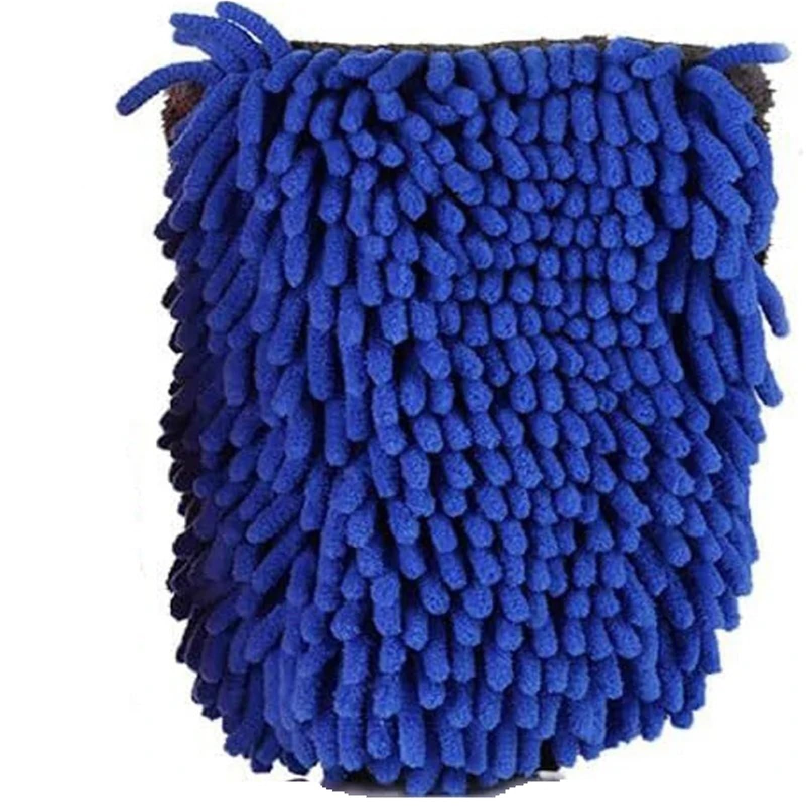 WWYYZAYC Car Washing Gloves Waterproof Microfiber Chenille Cleaning Mitt Detailing Brush Auto Care Double-faced Glove(Blue,5pcs)