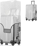 Luggage Covers Protector for 20 Inch Suitcase Thicken Clear PVC Case Protective Cover. (48 * 34 * 24 cm)