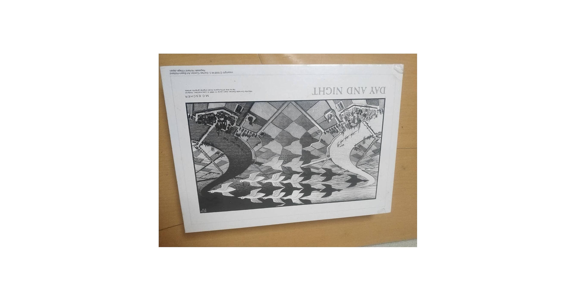 Amazon | M.C.ESCHER エッシャー 昼と夜 ジグソーパズル 1000