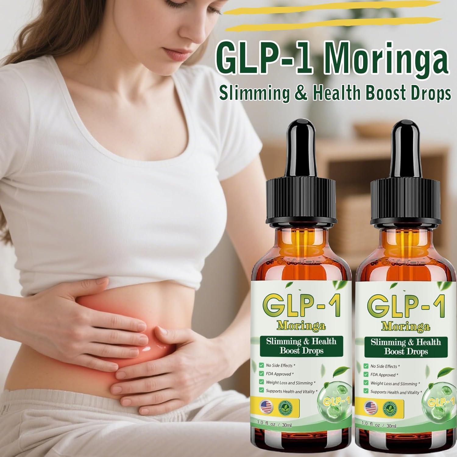 glp 1 drops side effects GLP-1 Drops, GLP1 Weight Loss Drops, GLP-1 Moringa Dropss, Firming Skin  Suitable, Unisex for All Skin Types (2Pcs*30ML) : Buy Online at Best Price  in KSA