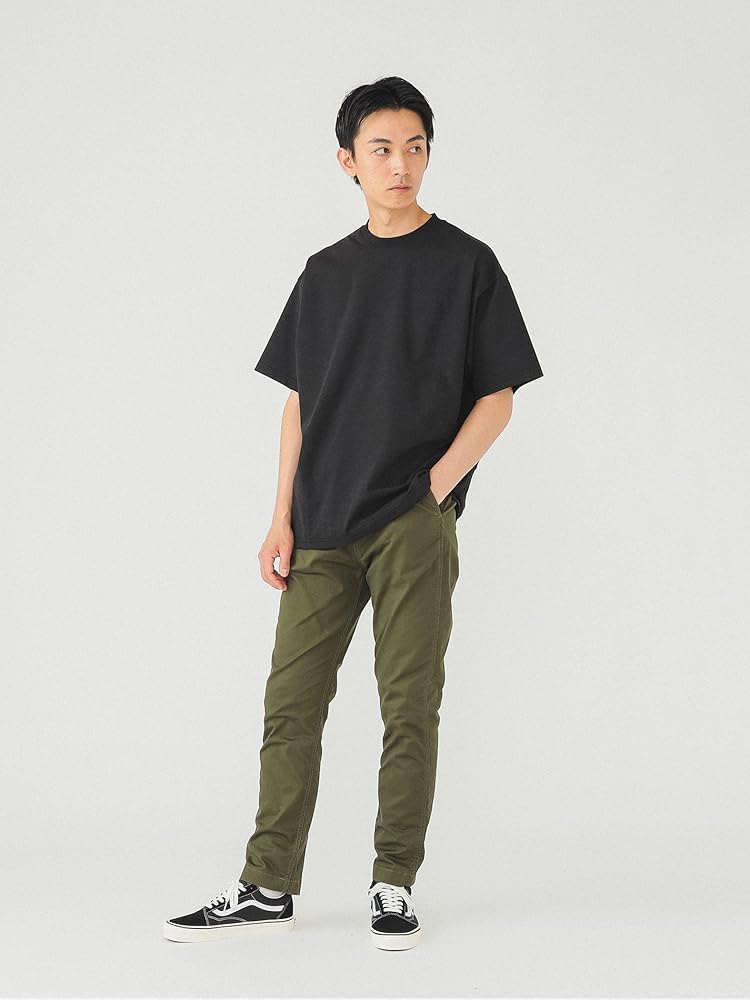 Amazon | [ビームス] パンツ ストレッチテーパードチノ メンズ