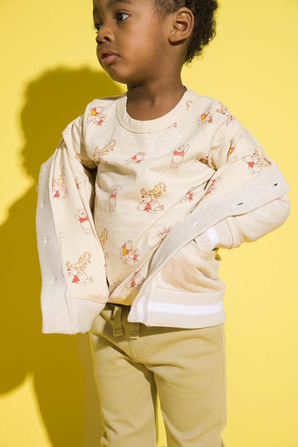 monica + andy Bomber Jacket, 100% Organic Cotton Clothes for Boys and Girls, Sizes For Kids, Toddler & Baby