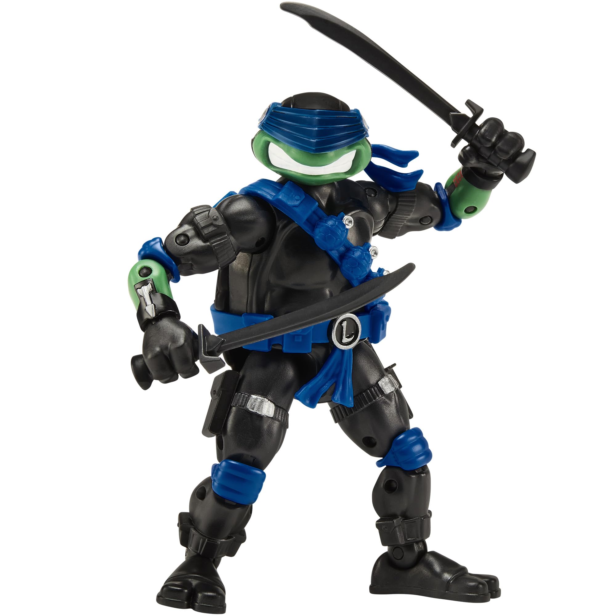 Teenage Mutant Ninja Turtles TMNTxGI Joe Leo/Snake Eyes