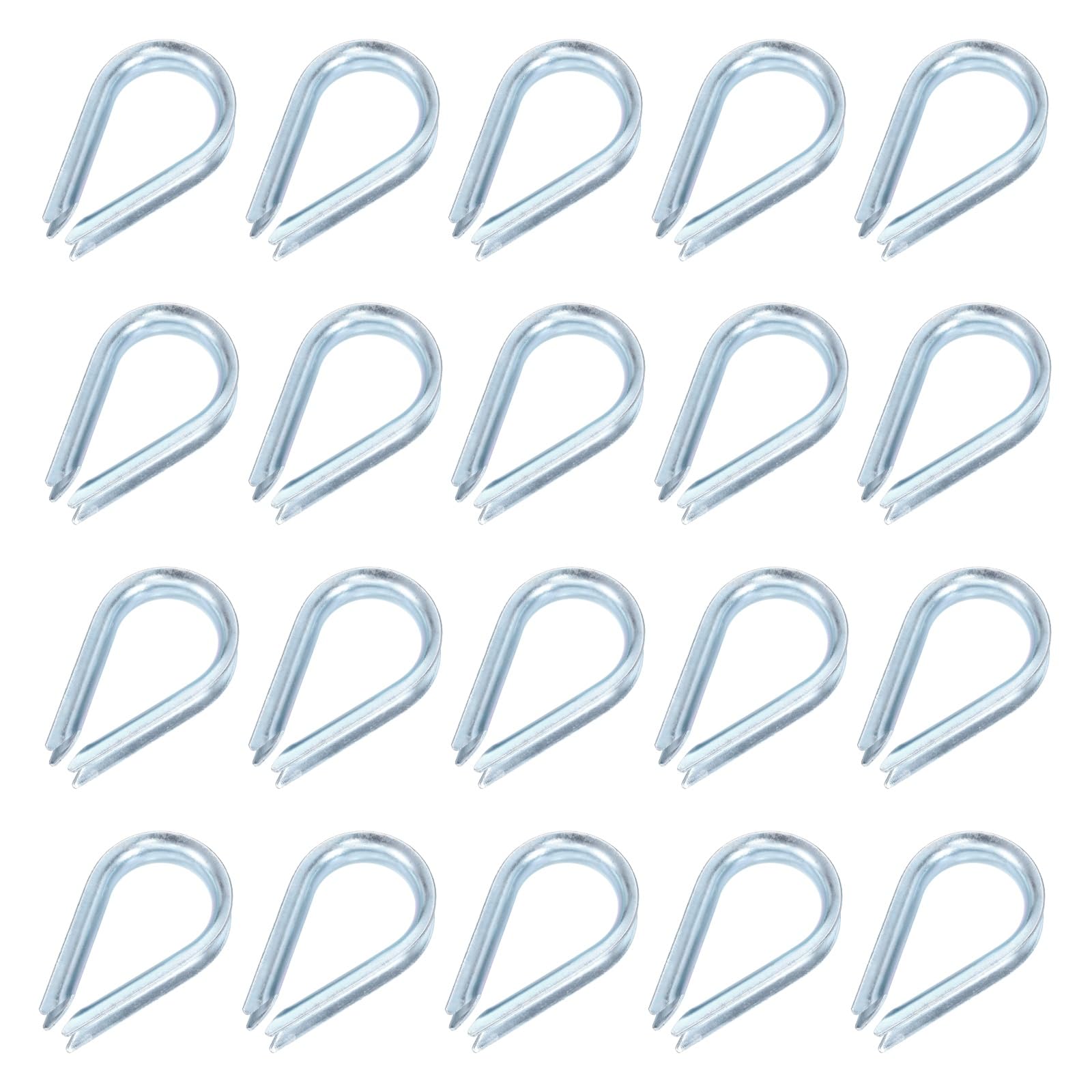 Cosse pour cable marin M14 lot de 24 pour la peche et l'ancrage de bateau