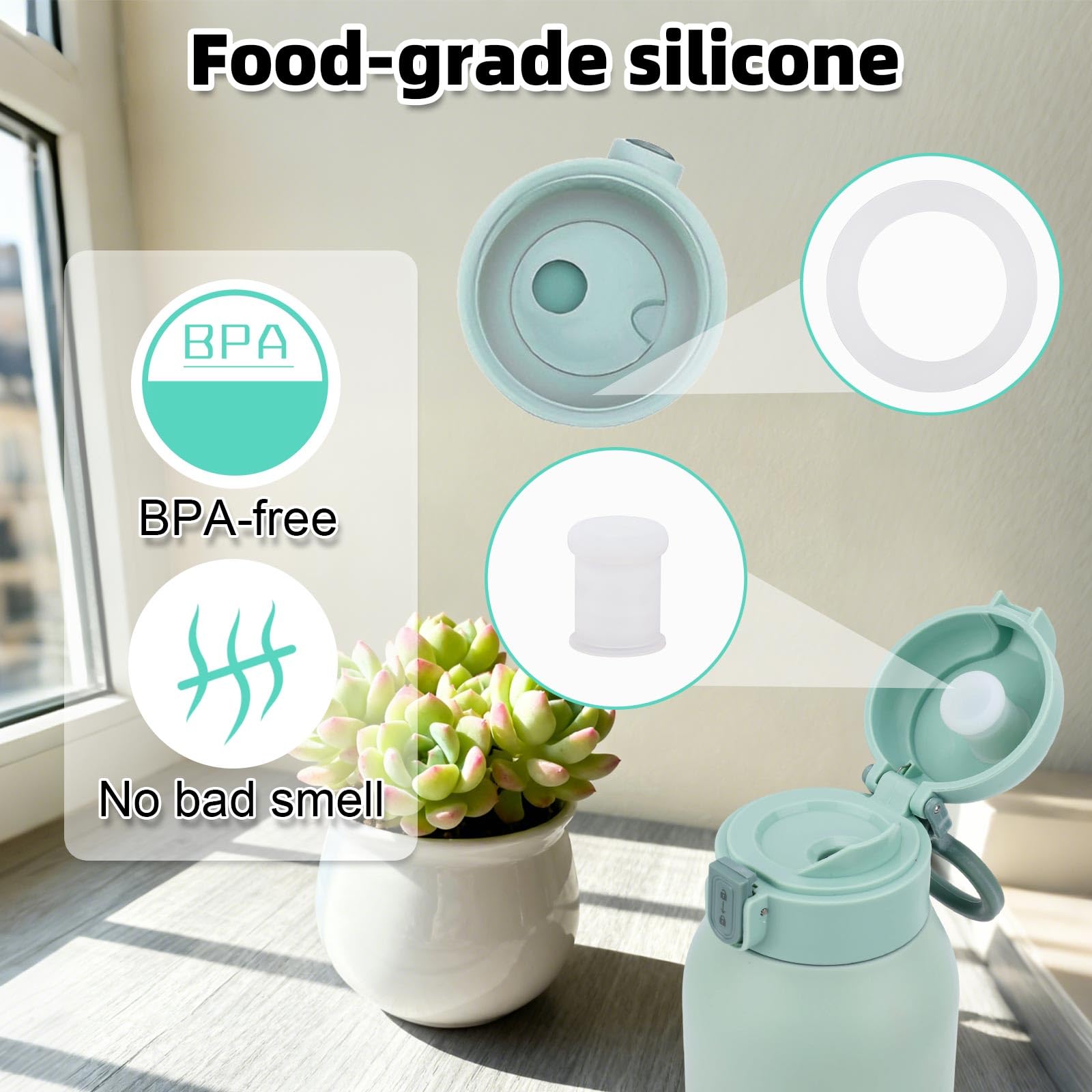 6pcs Baby Bottle Warmer Parts Replacement Accessories Set Compatible with Momcozy - Image 4