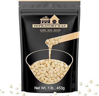 1lb Hard Wax Beans, Lifestance Wax Beads Hair Removal Hard Wax Kit for Thin & Fine Hair, Sensitive Skin, Waxing Beads for Face, Chin, Eyebrow, Bikini
