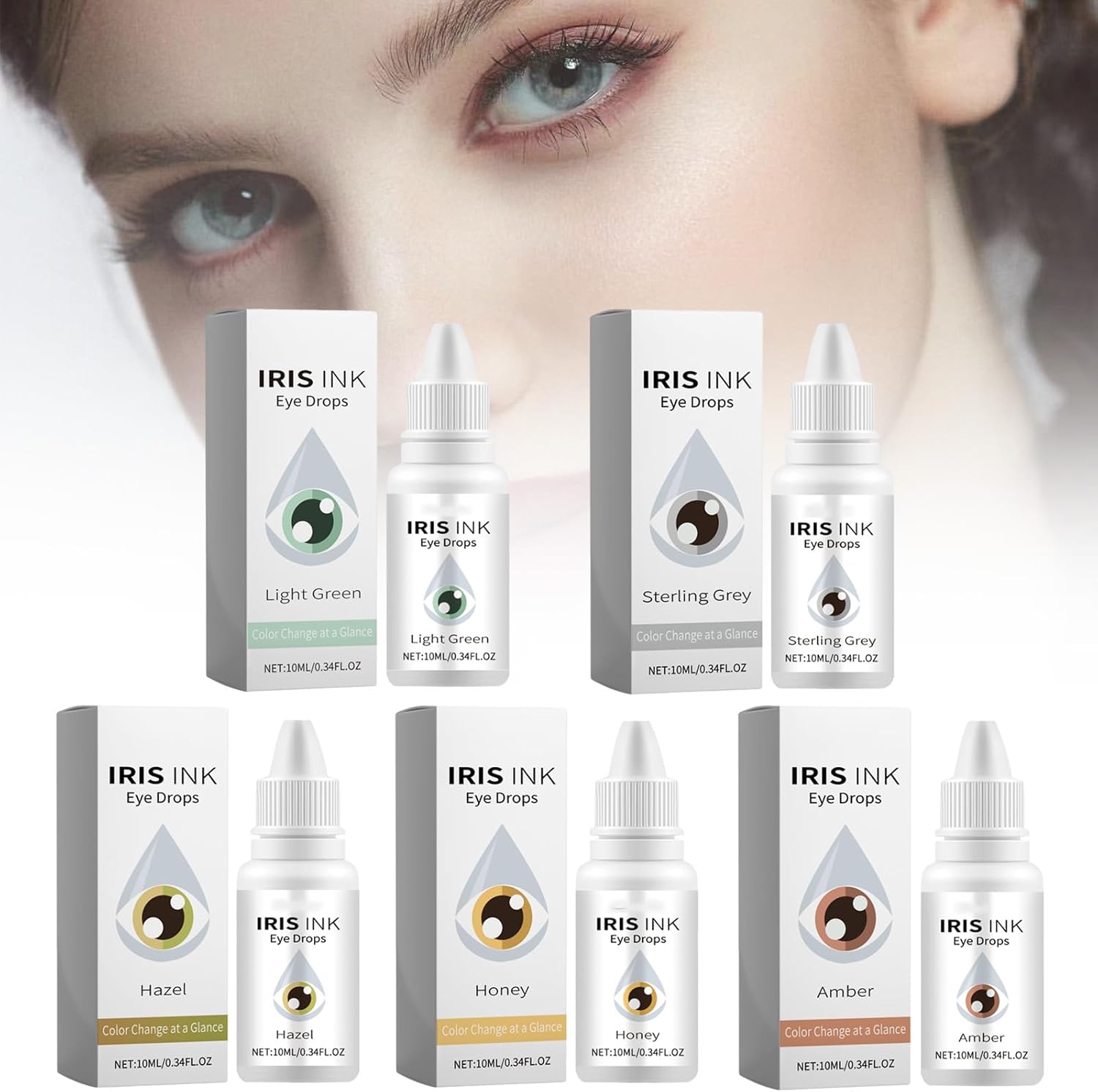 Generic Fancy Drops Change Your Eye Color, Color Changing