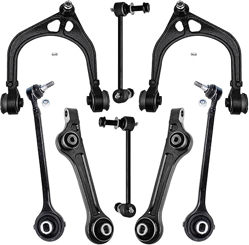 Miniatura 82 de Detroit Axle - Kit de suspensión delantera de 8 piezas para Toyota Sienna 2004-2010, brazos de control inferiores con rótulas interiores exteriores