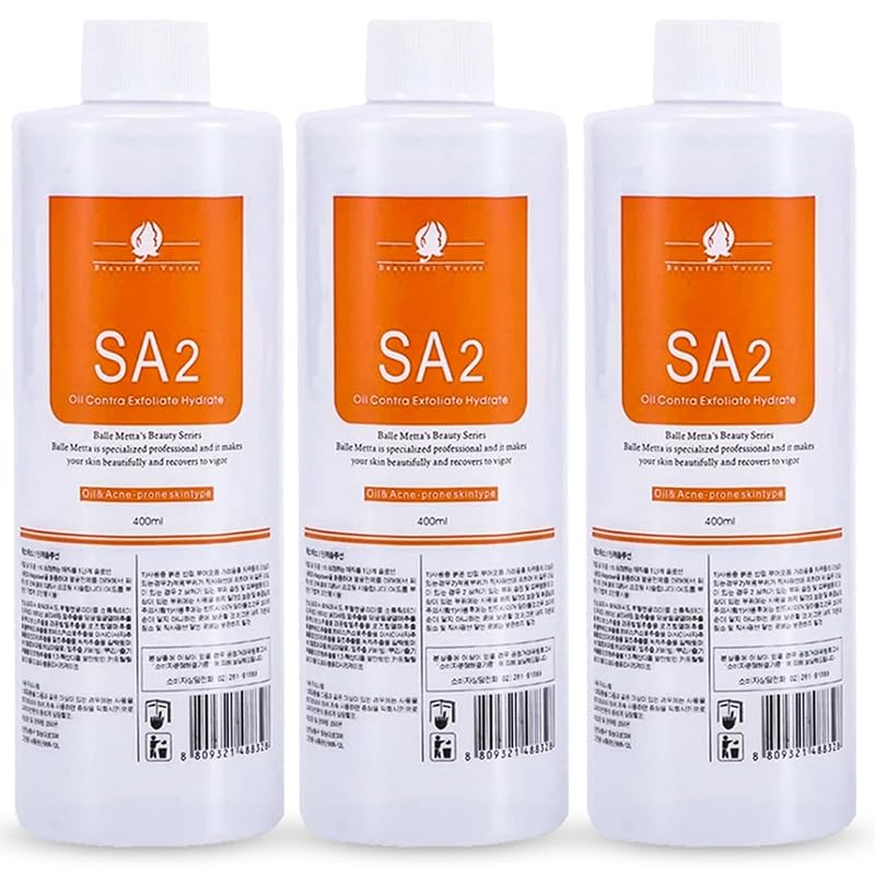 Séruns YMEYFAN SA2, AS1 e AO3 para máquina facial, 400 mL, pacote com 3