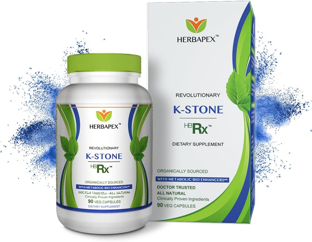 HERBAPEX: K-Stone HBRX - Doctor Trusted - The Fast, Natural, Effective Kidney Stone Relief