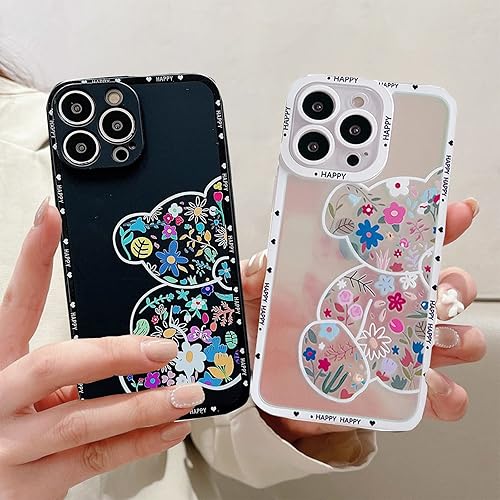 Miniatura 3 de Compatible con iPhone 13 Pro Max, funda suave con purpurina láser para mujeres y niñas, funda protectora de TPU a prueba de golpes para iPhone 13