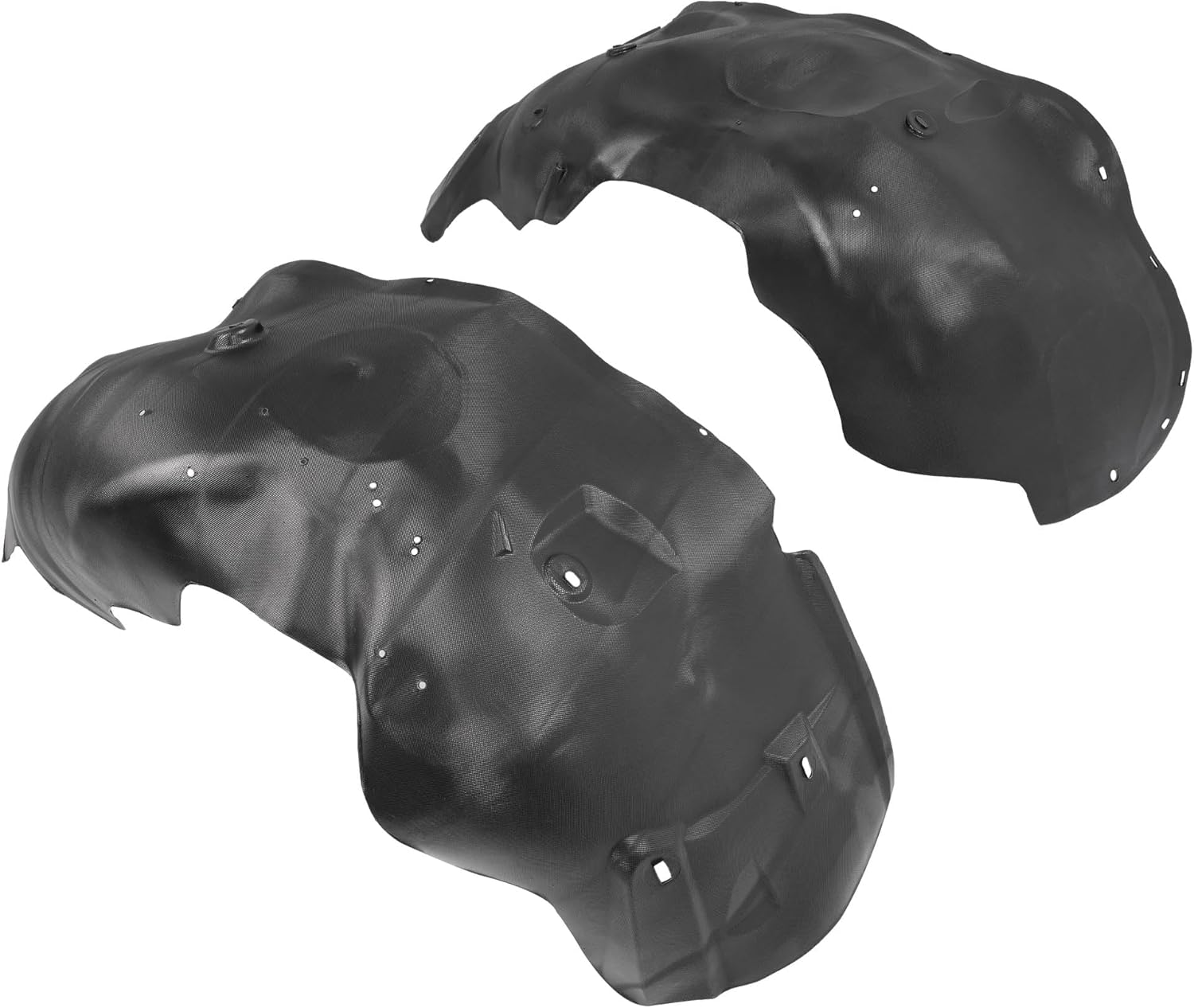 Front Inner Fender Liner Compatible with 2007-2013 Chevy Chevrolet Silverado 1500 Replace for GM1248183 20953678 GM1249183 22779790 Wheel Liner Splash Shield Splash Guard Driver&Passenger Side