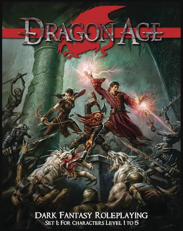 Libro de reglas básicas de Dragon Age RPG