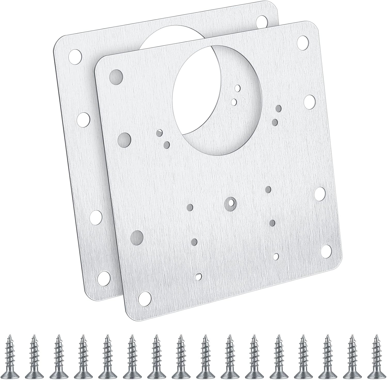 TOOINKCV Hinges Repair Plates, Stainless Steel Kitchen