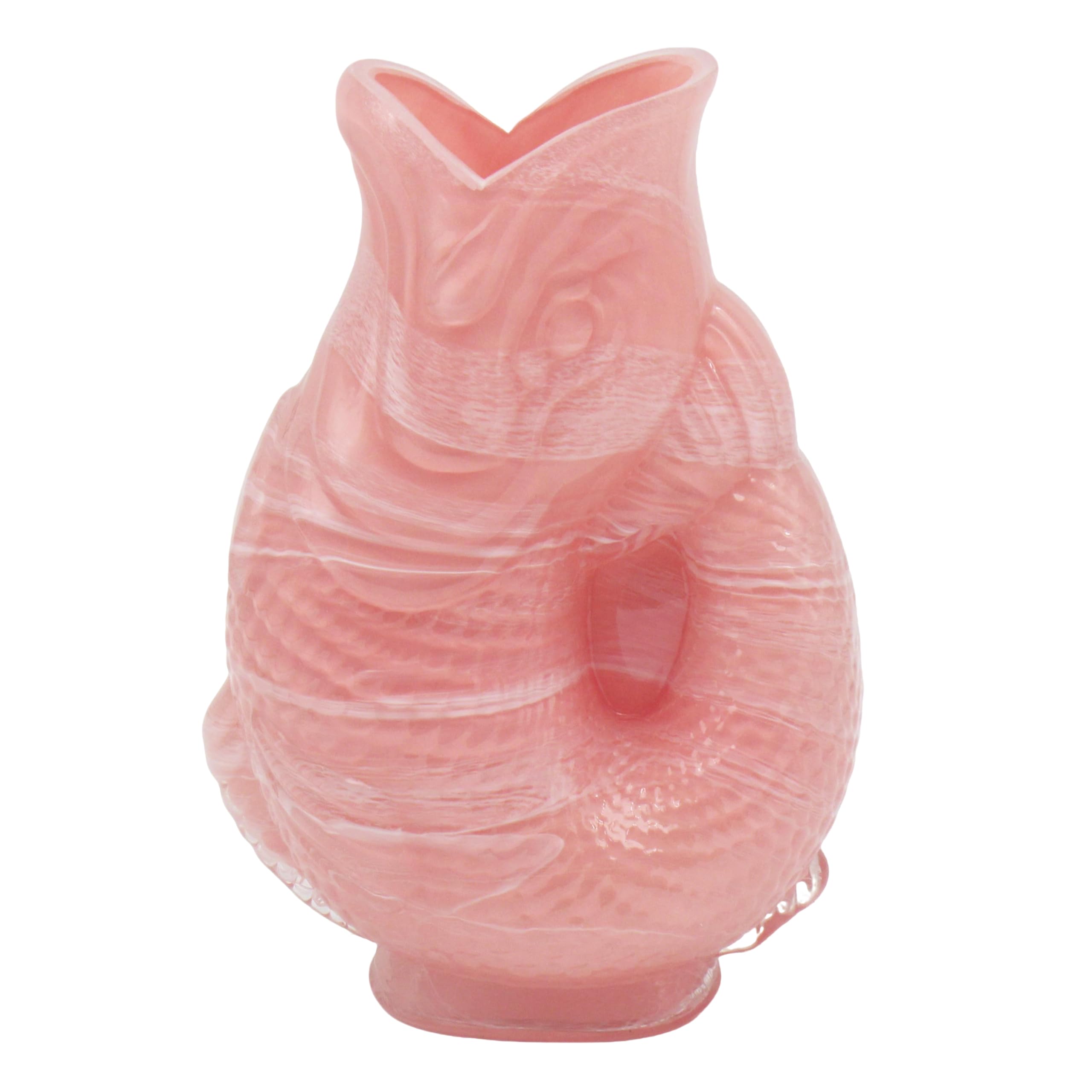 L & P Home & Gifts Fish Jugs & Vases Fish Vase Pink For Home and Kitchen | Lovely Home Décor Daily Use Accessory for Milk, Cream, Juice, and Water | Reusable and Practical Gift for Women and Men