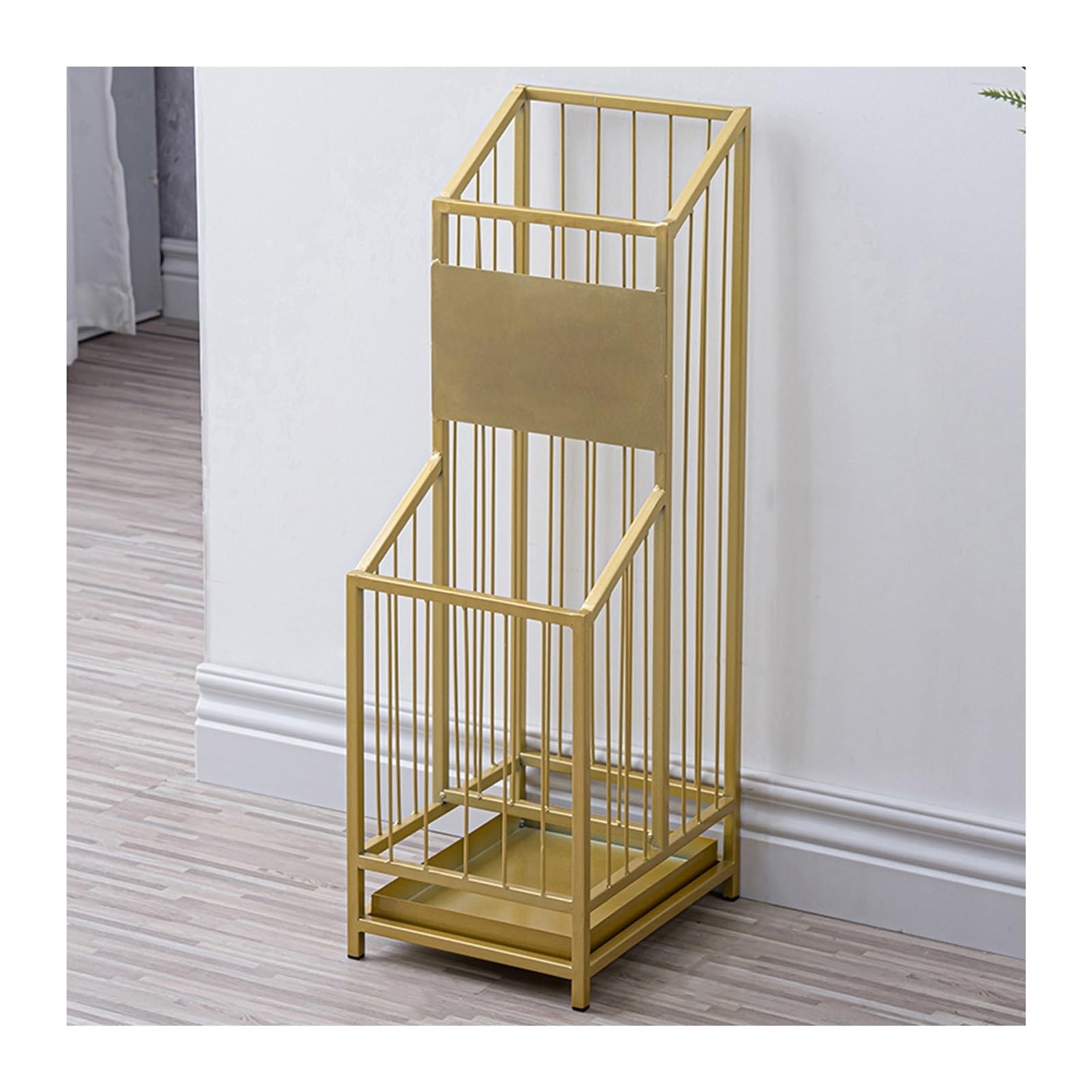Porte-parapluies en métal bac égouttoir amovible maison bureau