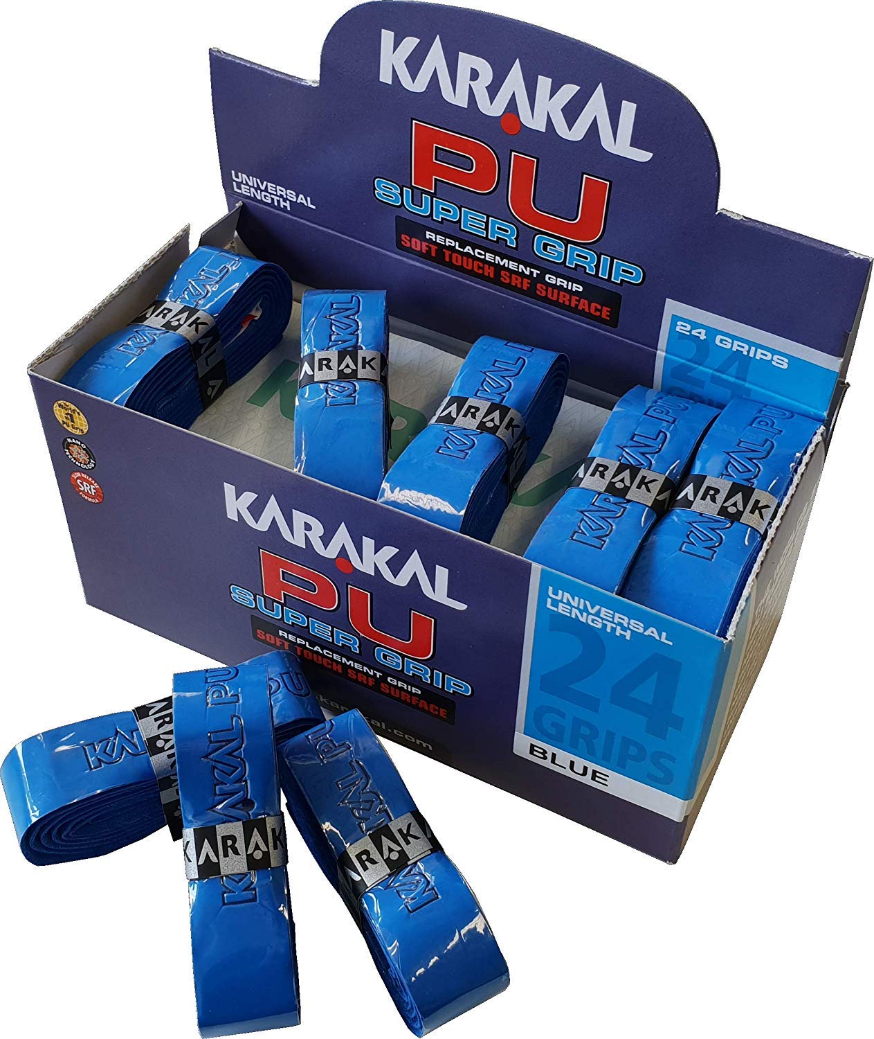 Karakal - PU Super Grip - Self-Adhesive Grip Tape For Badminton, Squash, Tennis, Hockey Stick Or Ice
