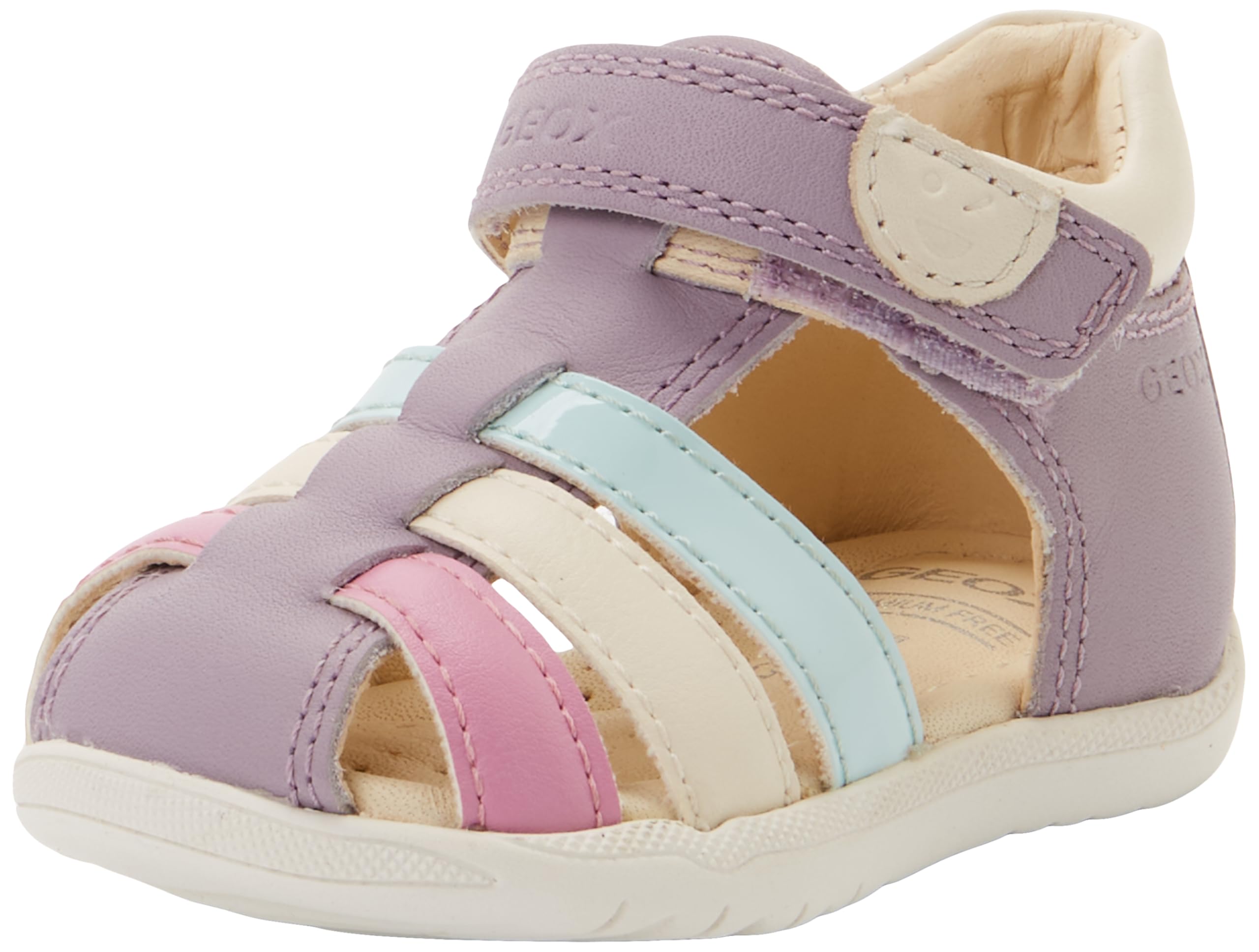 Geox BABY GIRL B SANDAL MACCHIA GIR FIRST STEPS LILAC/WATERSEA 22_EU