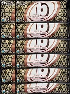 King Soba Gluten-Free Organic Brown Rice & Wakame Noodles, 250g