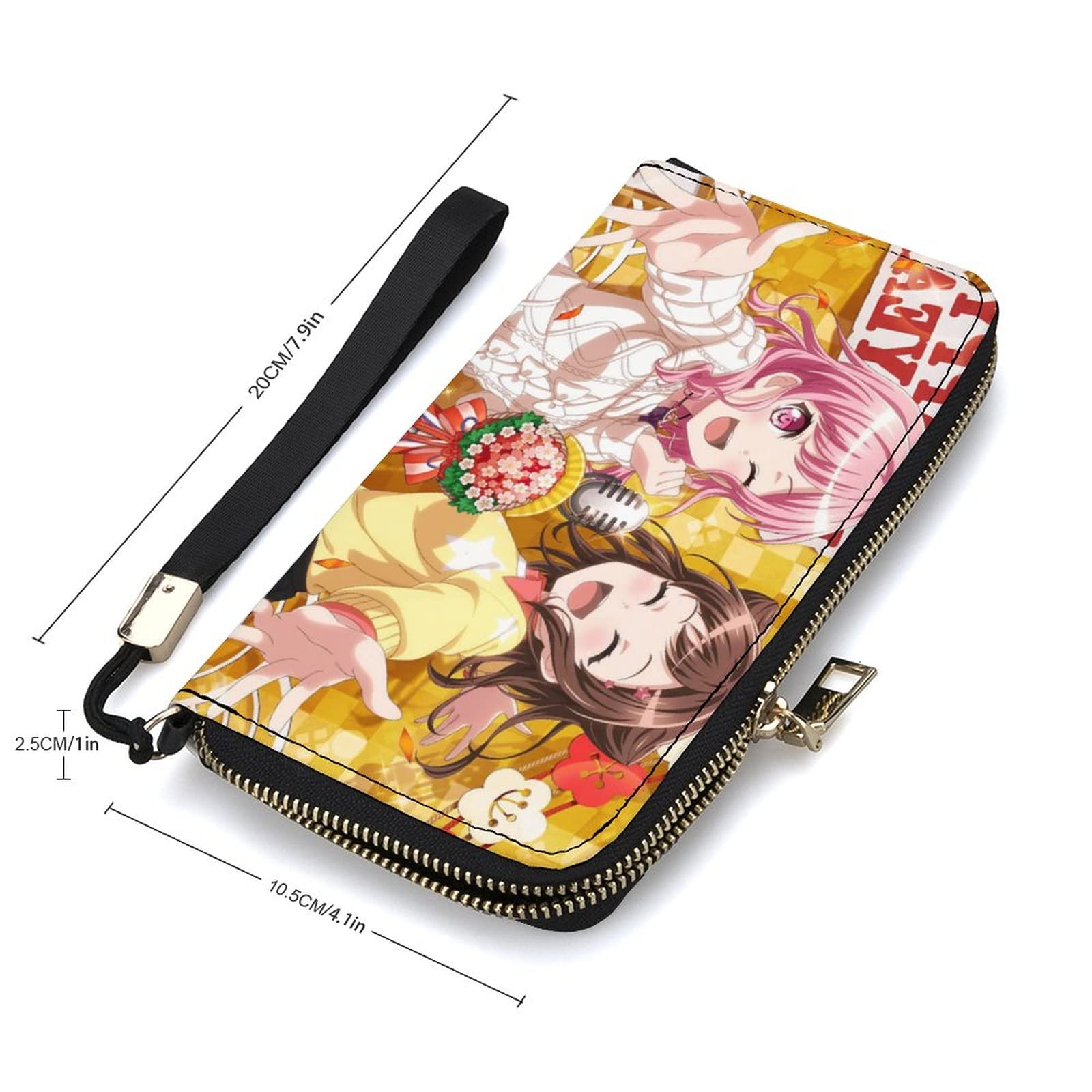 Amazon.co.jp: バンドリ 丸山 彩 戸山香澄 財布 メンズ 長財布 財布