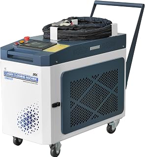 US Stock 2000W Laser Cleaning Machine for Rust Removal CW Fiber Laser Rust Remover for Metal,Paint,Oil, Coating Water-Cooled Continuous Wave Laser Cleaner 220V Laser Class II,Output Power 0.874mW